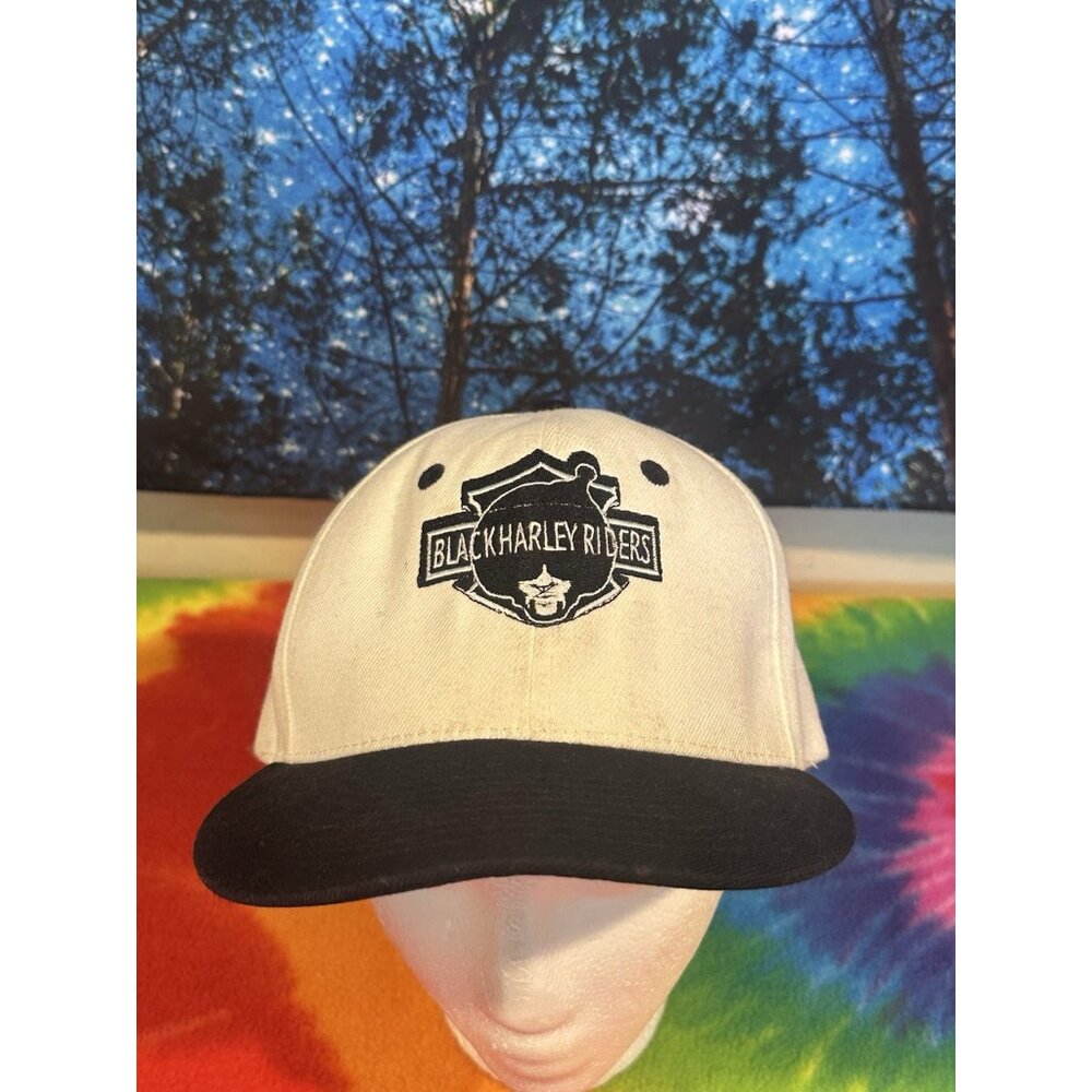 Black Harley Riders SnapBack Hat - Picture 1 of 10